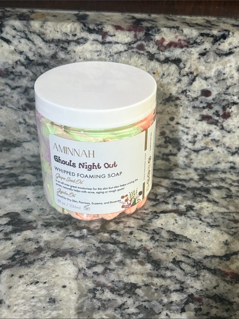 Aminnah Ghouls Night Out Whipped Soap